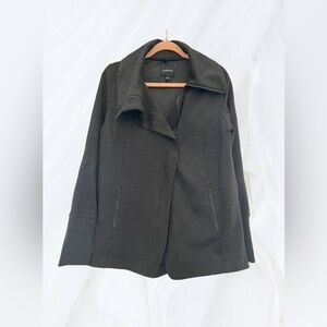 Liverpool Charcoal Asymmetrical Jacket Size M